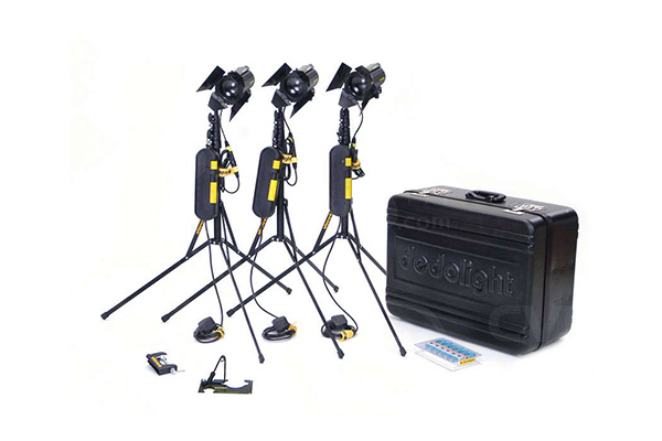 DEDOLIGHT 3x24v/150w tungsten 3p.
