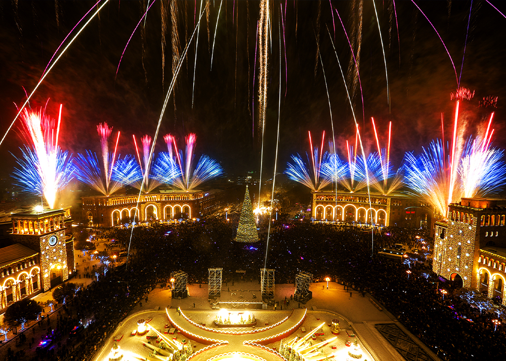 NEW YEAR CELEBRATION AND DRONE SHOW